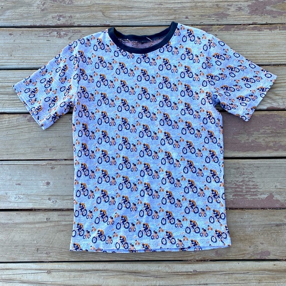 Other - 1970s Rare Bicycle Print Tee